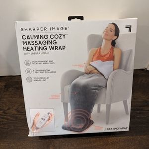 Sharper Image Calming Cozy Massaging Heating Wrap
